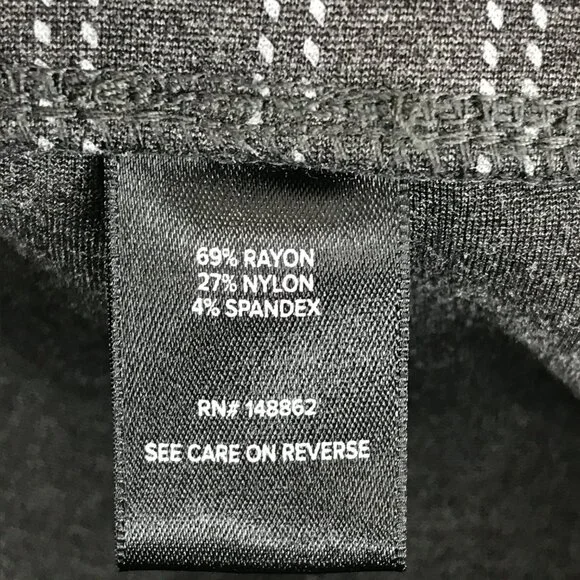 Torrid Studio Pixie Luxe Ponte Skinny Pant Women's Plus Size 1/1X Gray Stripe - Picture 10 of 12